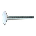 Midwest Fastener Elevator Bolt, 5/16"-18 Thrd Sz, 3 in L, Steel, Zinc Plated Finish, 5 PK 71323